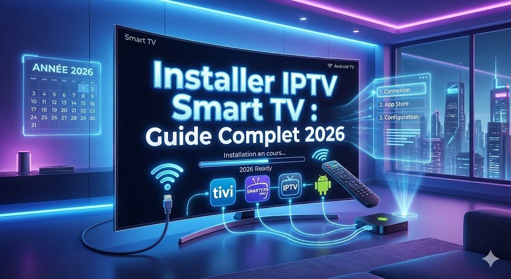 Installer IPTV Smart TV : Guide Complet 2026